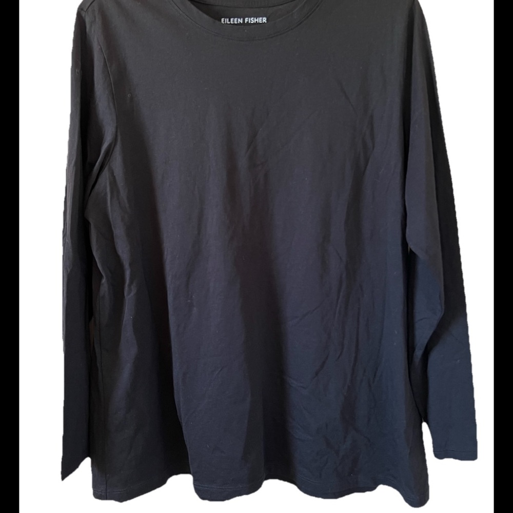 Eileen Fisher Men's Black Shirt
